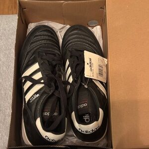 Adidas Black and White Soccer Shoes NWT